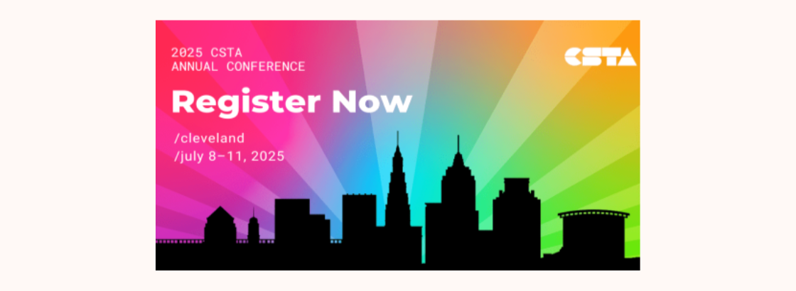 CSTA Conference 2025 Banner